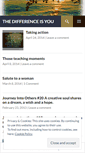 Mobile Screenshot of differenceisyou.wordpress.com