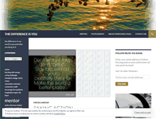 Tablet Screenshot of differenceisyou.wordpress.com