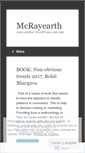 Mobile Screenshot of mcrayearth.wordpress.com