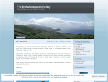 Tablet Screenshot of enchufacelopoctero.wordpress.com