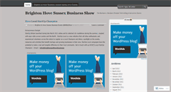 Desktop Screenshot of brightonandhovebusinessshow.wordpress.com