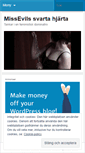 Mobile Screenshot of missevil.wordpress.com