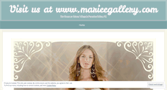 Desktop Screenshot of marieegallery.wordpress.com