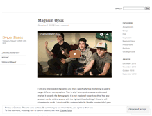 Tablet Screenshot of dylanpress.wordpress.com