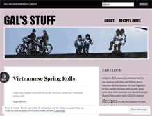 Tablet Screenshot of galstuff.wordpress.com