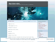 Tablet Screenshot of diegoalonso14.wordpress.com