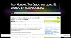 Desktop Screenshot of iranmoreno.wordpress.com