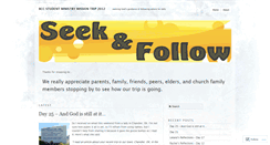 Desktop Screenshot of bccseekandfollow2012.wordpress.com