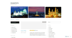 Desktop Screenshot of dhanpath.wordpress.com