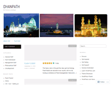 Tablet Screenshot of dhanpath.wordpress.com