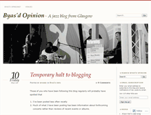 Tablet Screenshot of byased.wordpress.com
