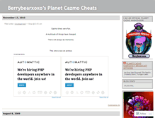 Tablet Screenshot of berrybearxoxo.wordpress.com