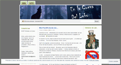 Desktop Screenshot of enlacuevadellobo.wordpress.com