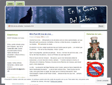 Tablet Screenshot of enlacuevadellobo.wordpress.com