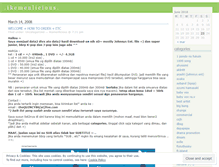 Tablet Screenshot of ikemenlicious.wordpress.com