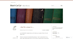 Desktop Screenshot of blackcatlit.wordpress.com