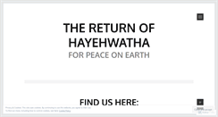 Desktop Screenshot of hayehwatha.wordpress.com