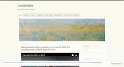 Desktop Screenshot of imberarte.wordpress.com