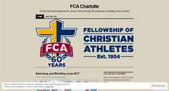 Desktop Screenshot of fcacharlotte.wordpress.com