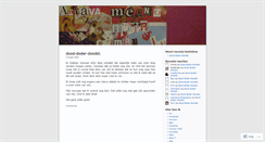 Desktop Screenshot of annava.wordpress.com