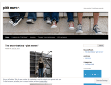 Tablet Screenshot of pititmwen.wordpress.com