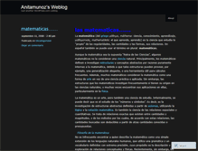 Tablet Screenshot of anitamunoz.wordpress.com