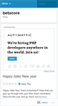 Mobile Screenshot of betacore.wordpress.com