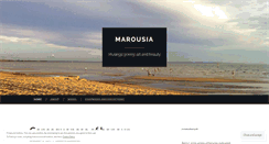 Desktop Screenshot of marousia.wordpress.com