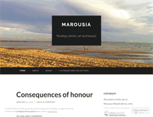 Tablet Screenshot of marousia.wordpress.com