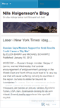 Mobile Screenshot of nilsholgersson.wordpress.com