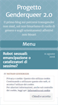 Mobile Screenshot of progettogenderqueer.wordpress.com