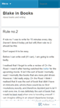 Mobile Screenshot of blakeinbooks.wordpress.com