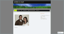 Desktop Screenshot of ambitiontoreach.wordpress.com