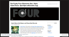 Desktop Screenshot of funkyfourelements.wordpress.com
