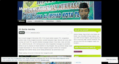 Desktop Screenshot of muhtadinabrori.wordpress.com