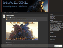 Tablet Screenshot of halol.wordpress.com