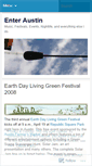Mobile Screenshot of enteraustin.wordpress.com