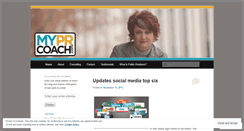 Desktop Screenshot of myprcoach.wordpress.com