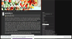 Desktop Screenshot of prescriptiondrugabuse.wordpress.com
