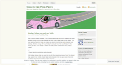Desktop Screenshot of girlinthepinkprius.wordpress.com