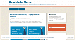 Desktop Screenshot of indexmurcia.wordpress.com