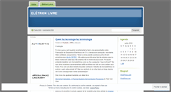 Desktop Screenshot of eletronlivre.wordpress.com
