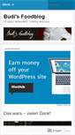 Mobile Screenshot of budisfoodblog.wordpress.com