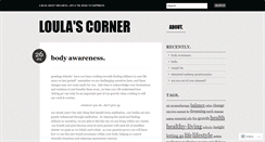 Desktop Screenshot of loulascorner.wordpress.com