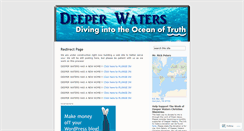 Desktop Screenshot of deeperwaters.wordpress.com