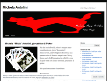 Tablet Screenshot of michelaantolini.wordpress.com