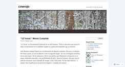 Desktop Screenshot of cinerojo.wordpress.com