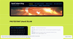 Desktop Screenshot of hanifislam.wordpress.com