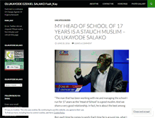 Tablet Screenshot of olukayodesalako.wordpress.com