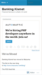 Mobile Screenshot of bankingkismet.wordpress.com